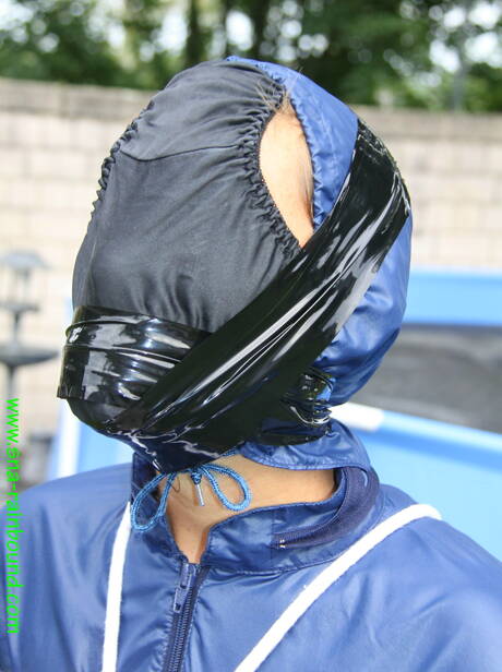 Shiny Nylon Arts Rain Bound invite you to explore a xxx photos with teenage girl in bizarre bdsm play